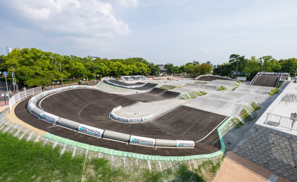 BMX競技中